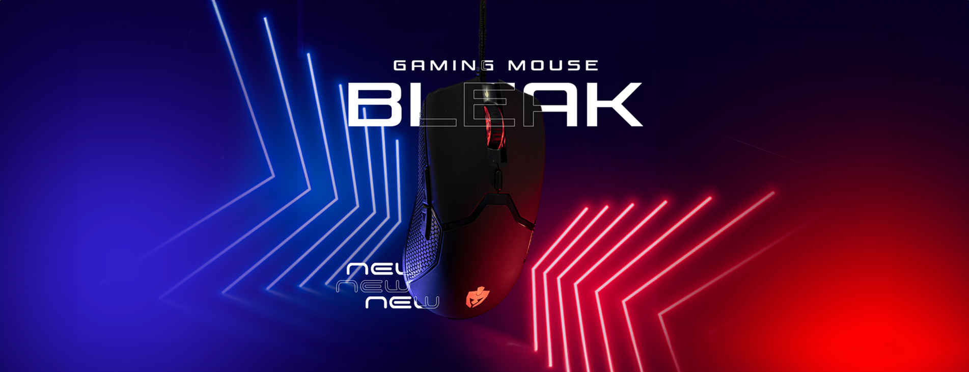 Descubra o conforto e a precisão do Mouse Bleak, projetado para elevar sua experiência de uso
