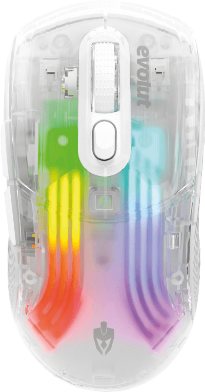Mouse Gamer Lumini - Até 7200 DPI, RGB LED com 13 Efeitos, Sensor Óptico