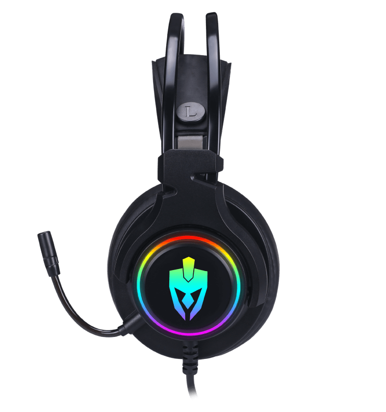 Headset Gamer Agni - Sensibilidade 109dB, LED Rainbow, Impedância 20Ω±15%