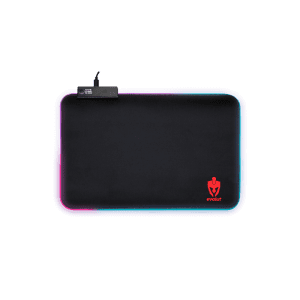 Mousepad EG-410 médio com led RGB, Costura de Acabamento - Acessório Essencial para Conforto e Precisão