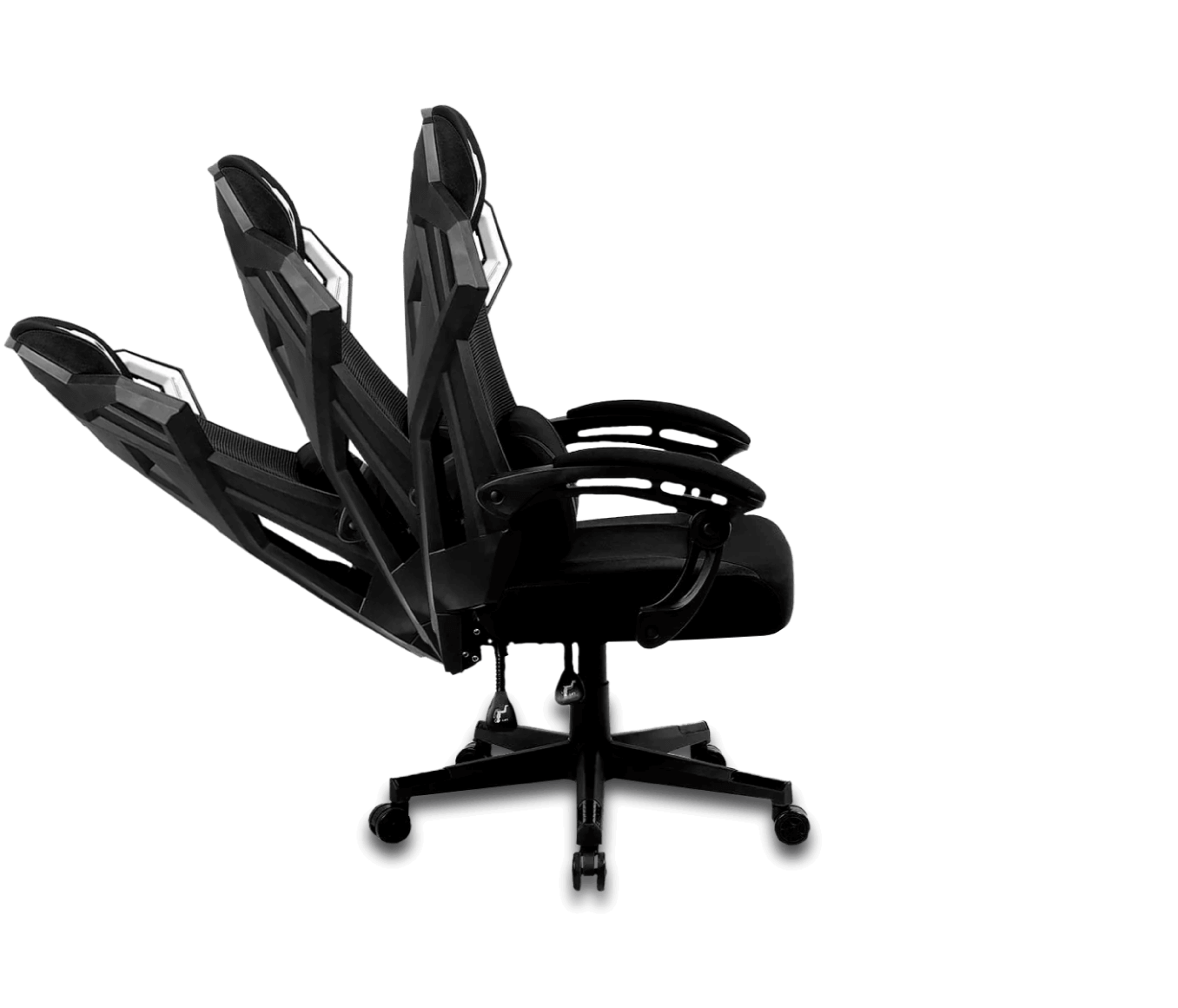 Cadeira Gamer Ace Reclinável - Suporta até 120kg, 4 Cores, Reclinável, Estrutura de Metal